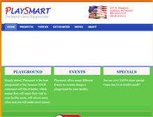 Tablet Screenshot of playsmart.com